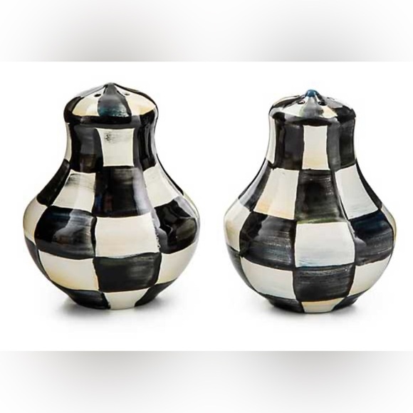 MacKenzie-Childs Other - MacKenzie-Childs Courtly Check Salt & Pepper Shaker